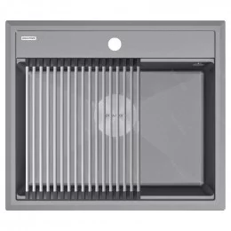 Кухонная мойка PAULMARK STEPIA 60-GRM (PM115951-GRM, IT-GRANIT)                                                                                                                                                                                           