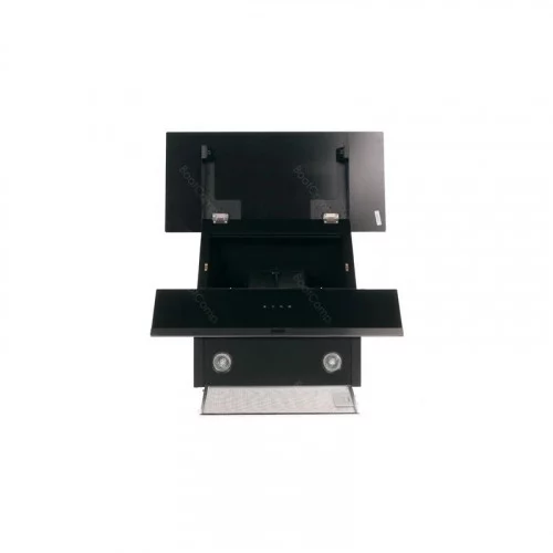 Вытяжка наклонная KRONA IRIDA 600 black sensor 