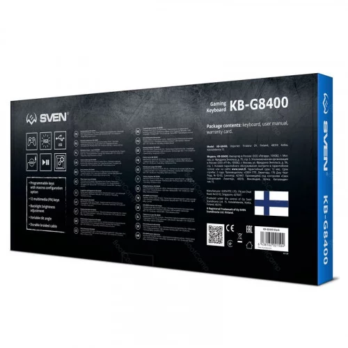 Игровая клавиатура SVEN KB-G8400 черный 