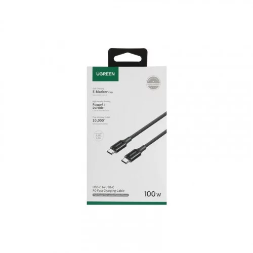 Кабель Type-C - Type-C Ugreen L502 2 метра черный (65250) 