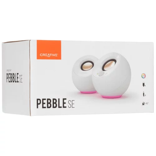 Колонки Creative PEBBLE SE белый 