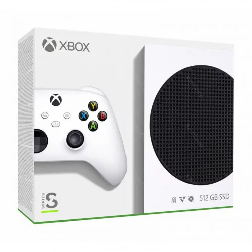 Игровая консоль Microsoft Xbox Series S 512 ГБ + Fortnite+Rocket League + FallGuys (RRS-00080) 