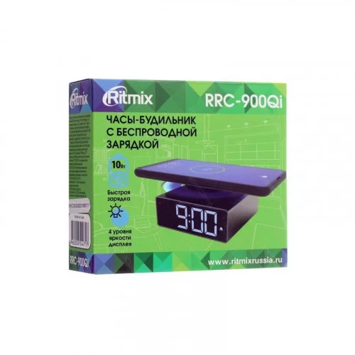 Радиобудильник RITMIX RRC-900Qi Grey 