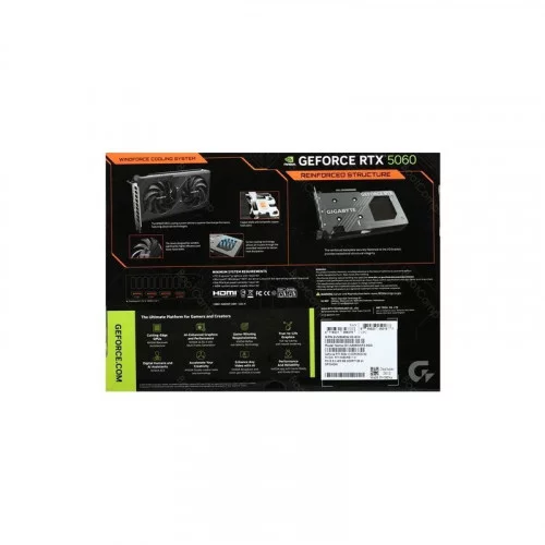 Видеокарта GIGABYTE RTX 5060 8G WINDFORCE 8GB GV-N5060WF2-8GD 