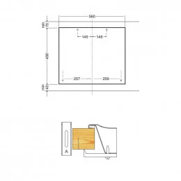 Поверхность газовая Hansa BHKS610503                                                                                                                                                                                                                      