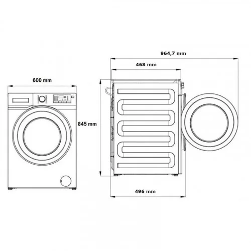 Стиральная машина BEKO BM3WFSU37213WPBB 
