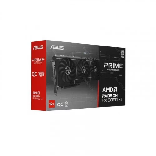 Видеокарта ASUS AMD Radeon RX 9060 XT PRIME OC (PRIME-RX9060XT-O16G) 