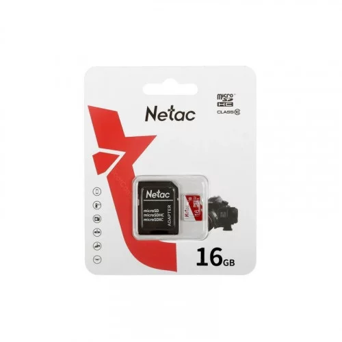 Память micro Secure Digital Card 16Gb Netac ECO NT02P500ECO-016G-R 