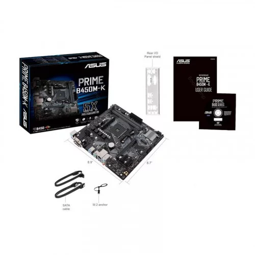Материнская плата ASUS PRIME B450M-K 