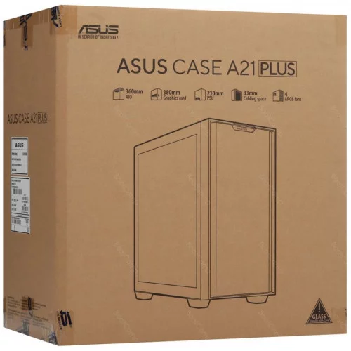 Корпус ASUS A21 PLUS (90DC00H0-B19010) черный 