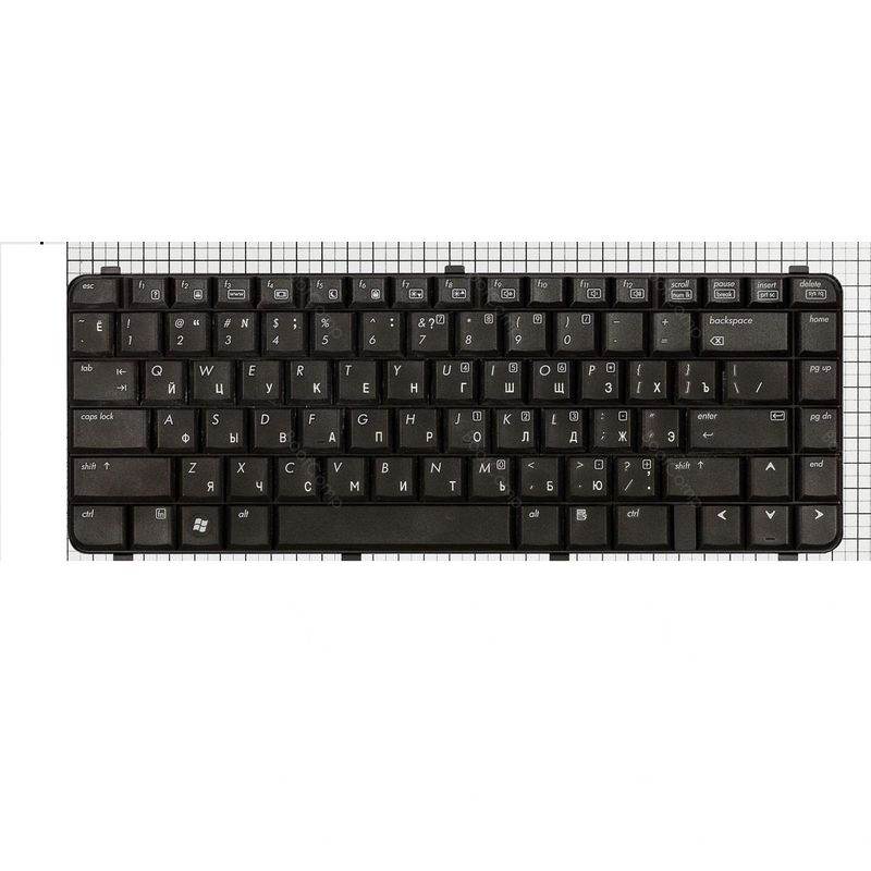 Клавиатура для ноутбука HP Compaq 511 515 516 610 615 6530s 6531s 6535s 6730s 6731s 6735s Series Черная