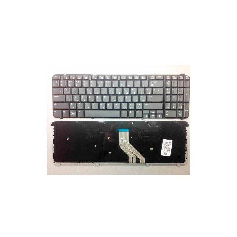 Клавиатура для ноутбука HP Pavilion dv6-1000, dv6-2000 матовая чёрная