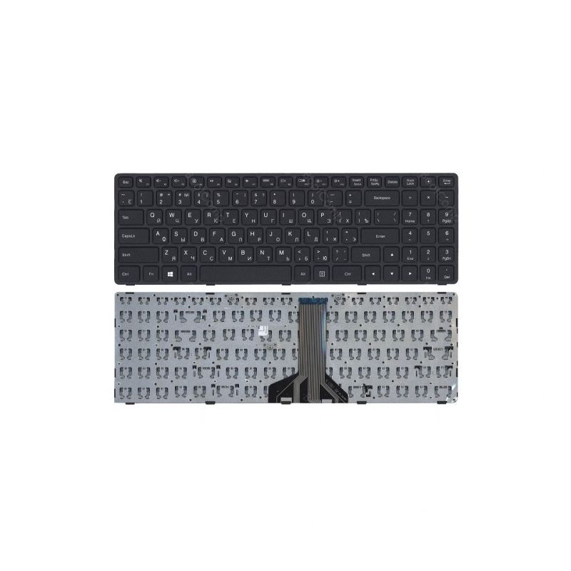 Клавиатура для ноутбука Lenovo IdeaPad 300-15IBR, 300-15ISK, 300-17ISK, 100-15IBD черная