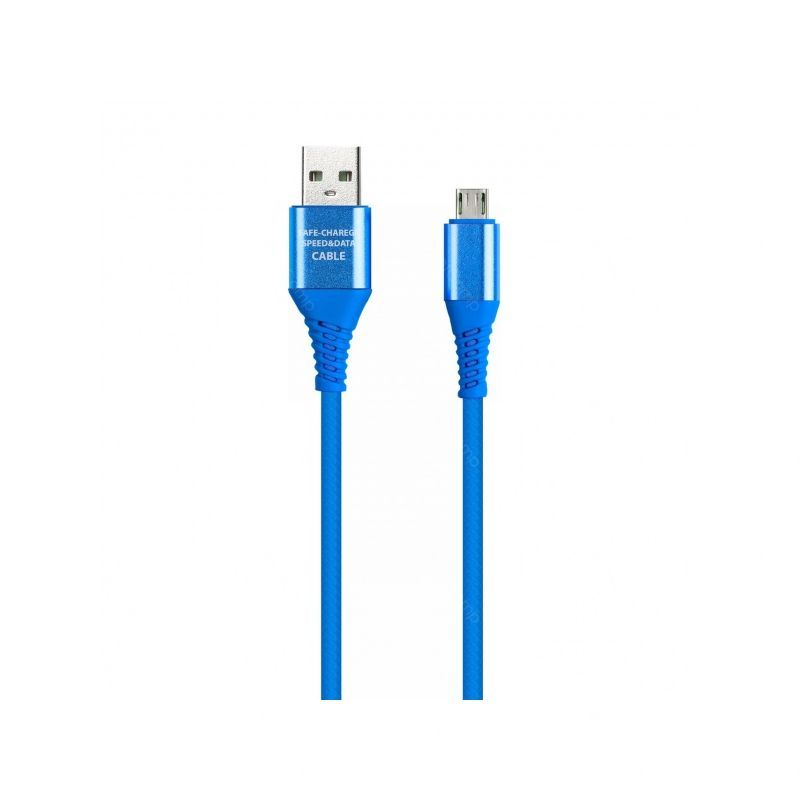 Кабель Smartbuy iK-3112ERGbox Type-C Gear Синий