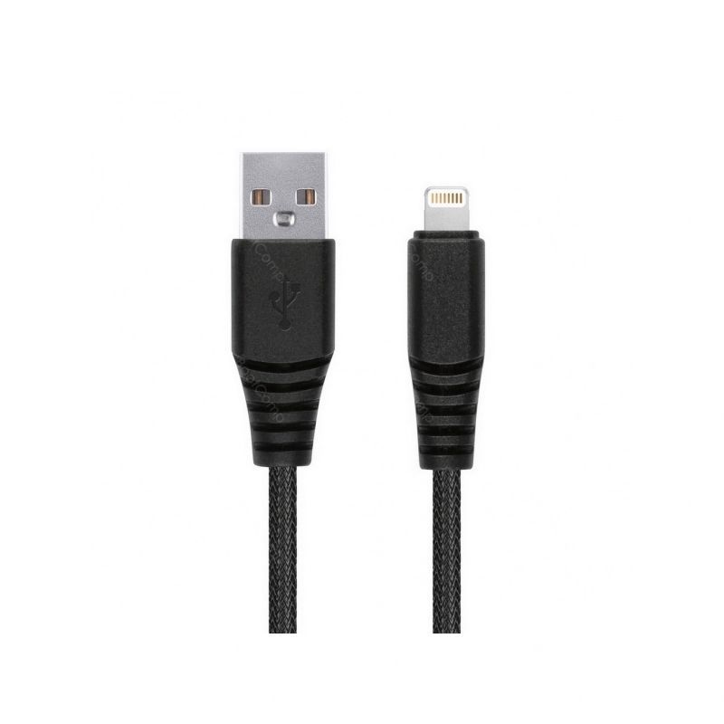 Кабель Smartbuy iK-520n-2 ”карбон” USB-8pin Черный