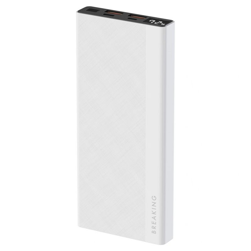 Внешний аккумулятор Breaking P211 10 000 mAh (Белый)