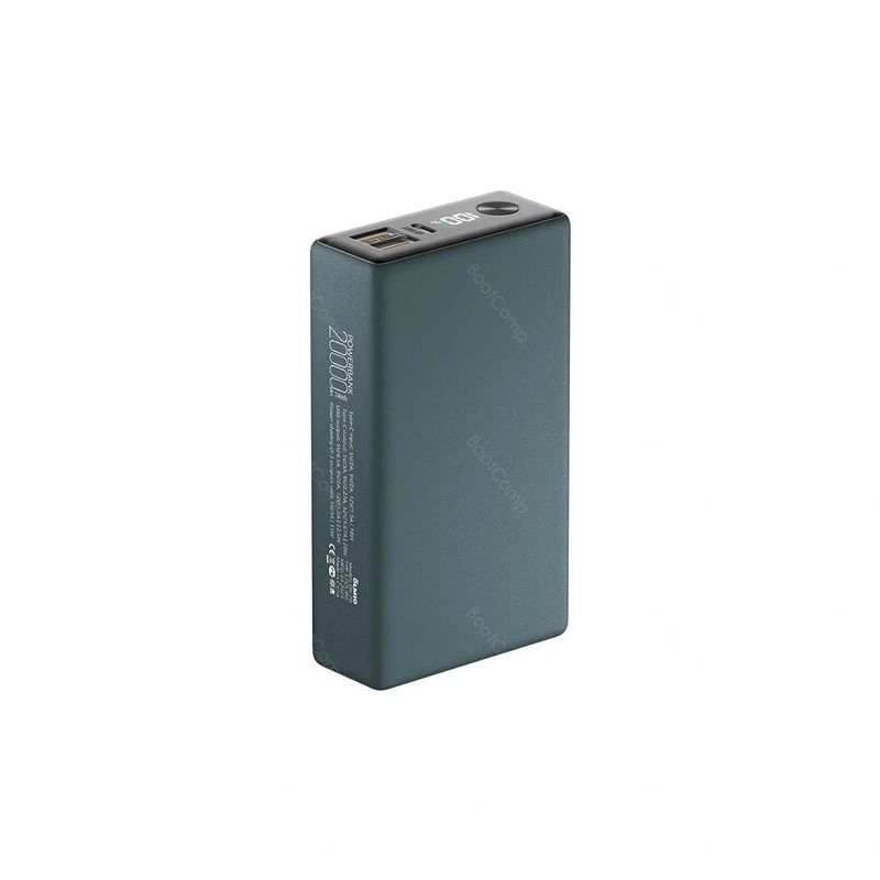 Портативный аккумулятор OLMIO QX-20 20000mAh темно-зеленый