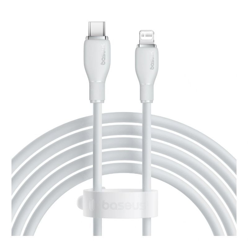 Кабель Baseus Pudding Series Type-C - Lightning 1.2м белый