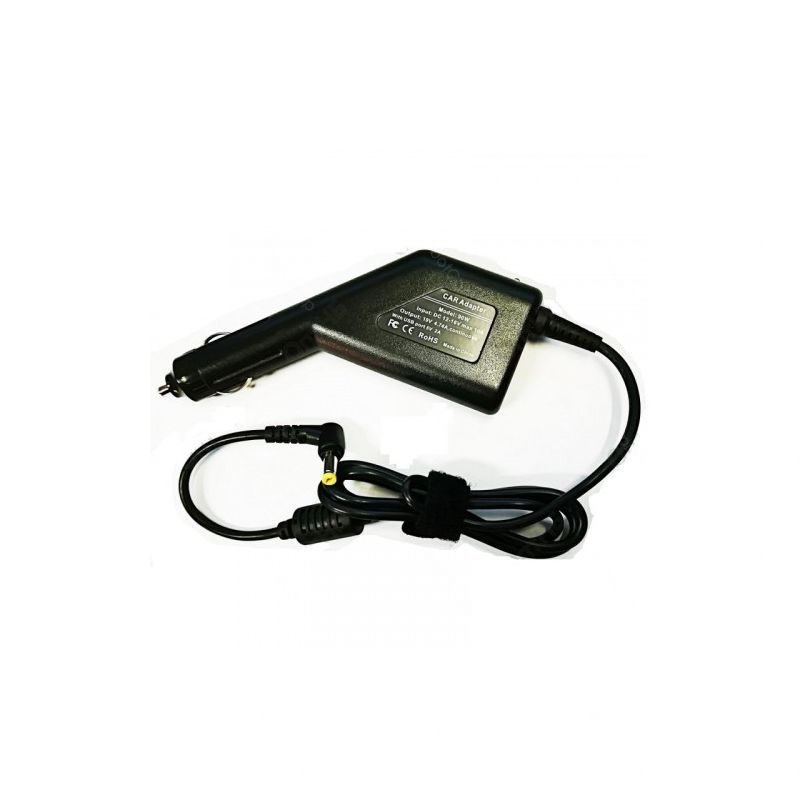 Автомобильный блок питания для Dell 19.5V, 4.62A, 4.5x3.0мм с иглой, 90W