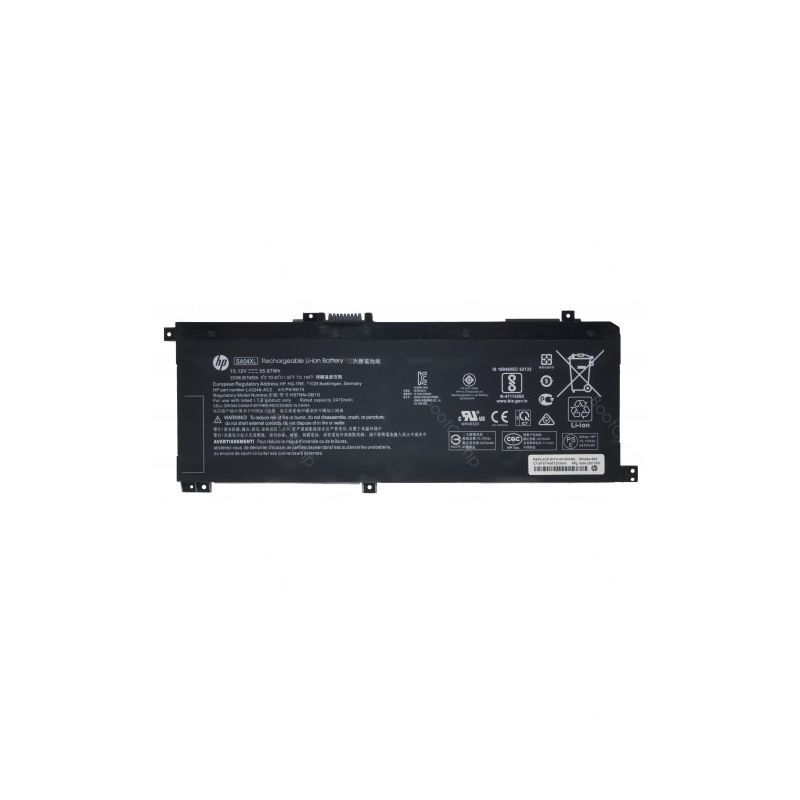 Аккумулятор для HP Envy x360 15-dr, 15-ds 3470mAh, 15.12V