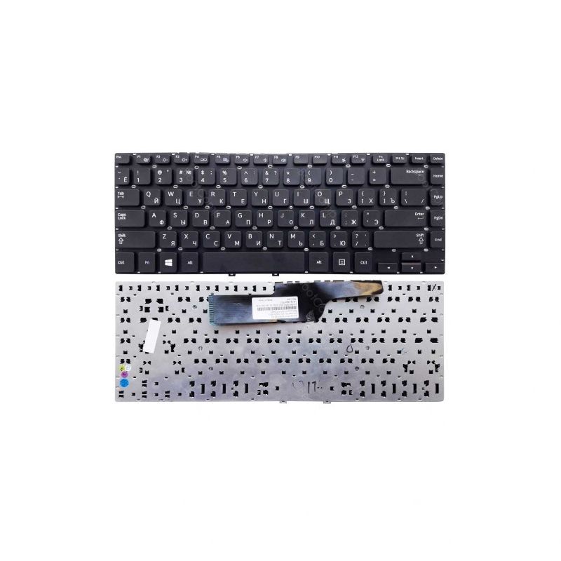 Клавиатура для Samsung NP355V4C черная без рамки