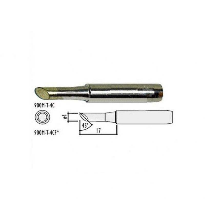 Жало паяльника HAKKO 900M-T-4C угол d 4.5мм