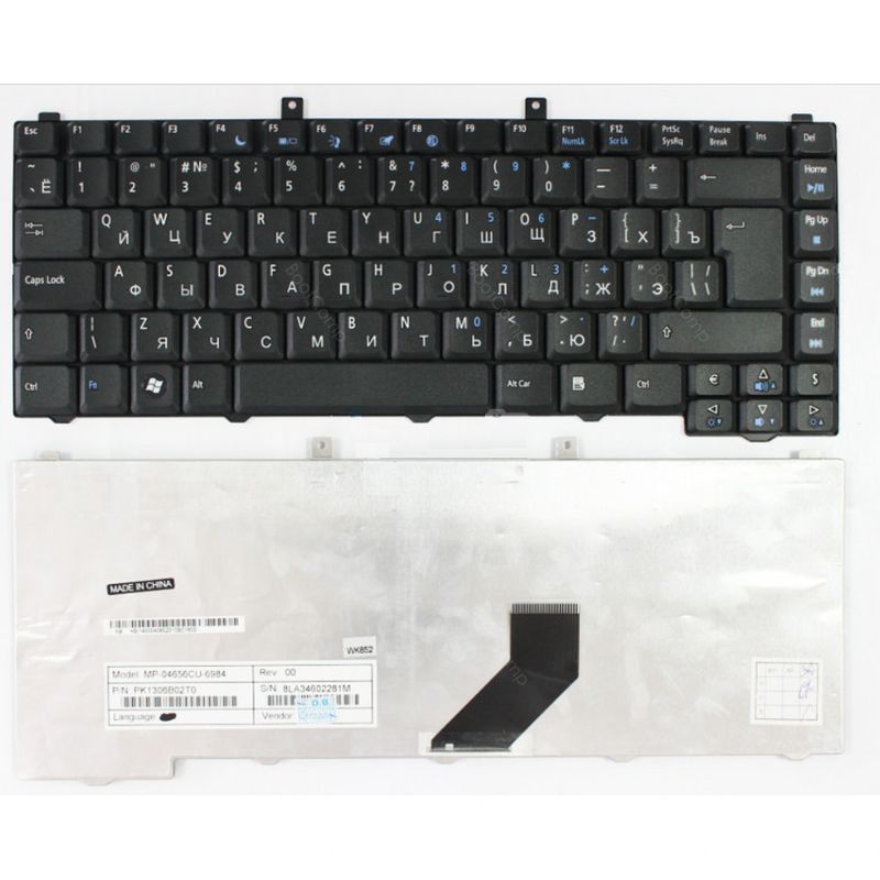 Клавиатура для ноутбука Acer 3100 3650 3690 5100 5110 5610 5630 5650 5680