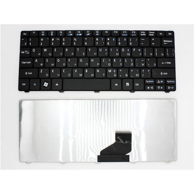 Клавиатура для ноутбука Acer One 532 522 D255 D260 Черная