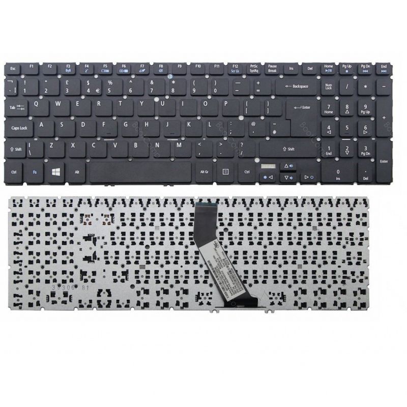 Клавиатура для ноутбука Acer V5-552 V5-572 V5-553 V7-581 V7-582 P/N: AEZRP701010