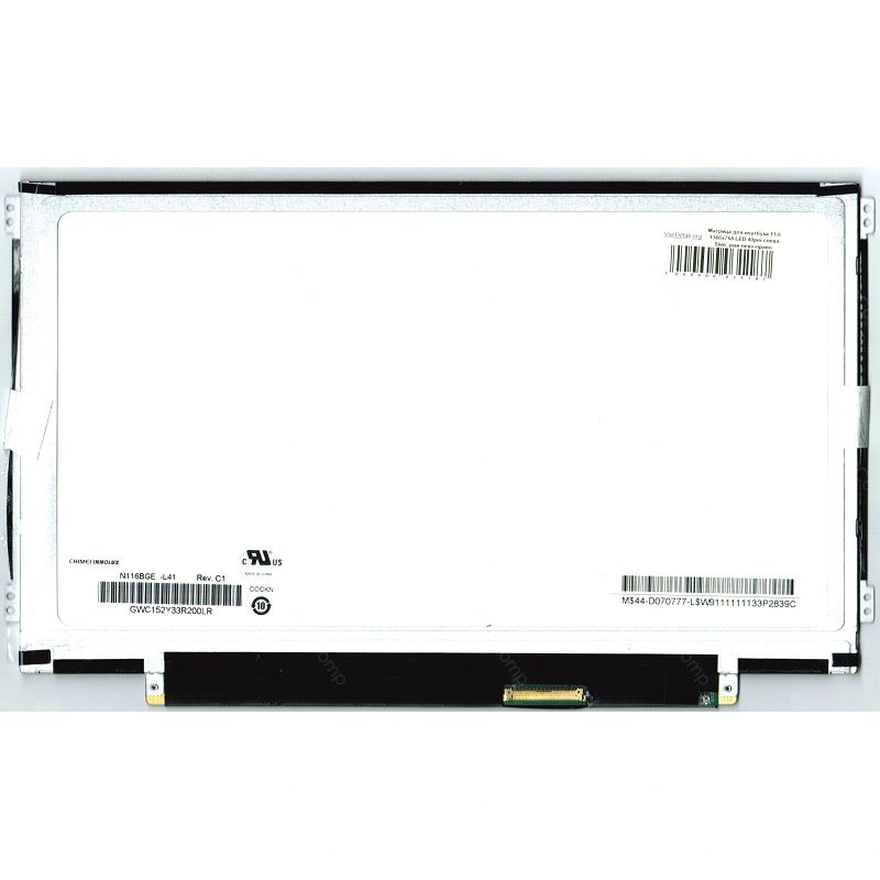 Матрица для ноутбука 11,6” LED slim 1366x768 40pin