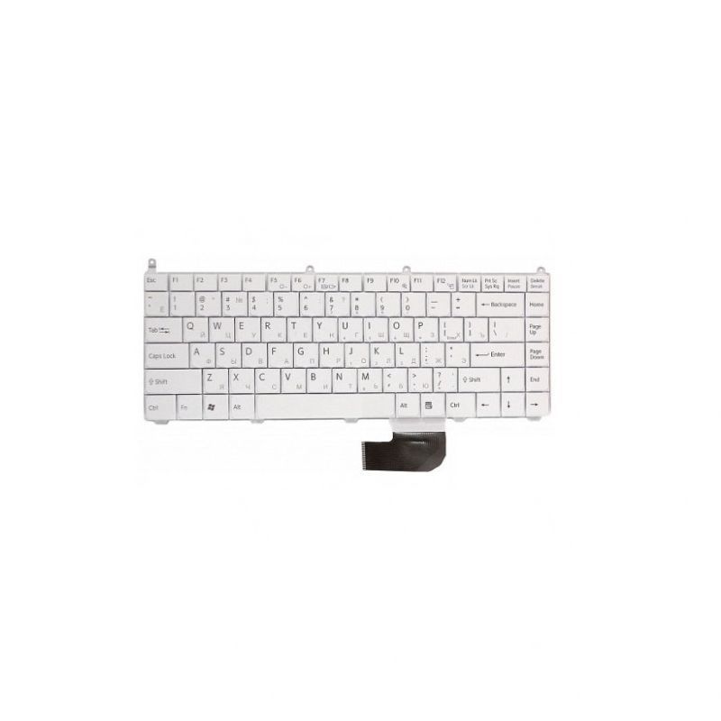 Клавиатура для ноутбука Sony Vaio VGN-AR, VGN-FE белая